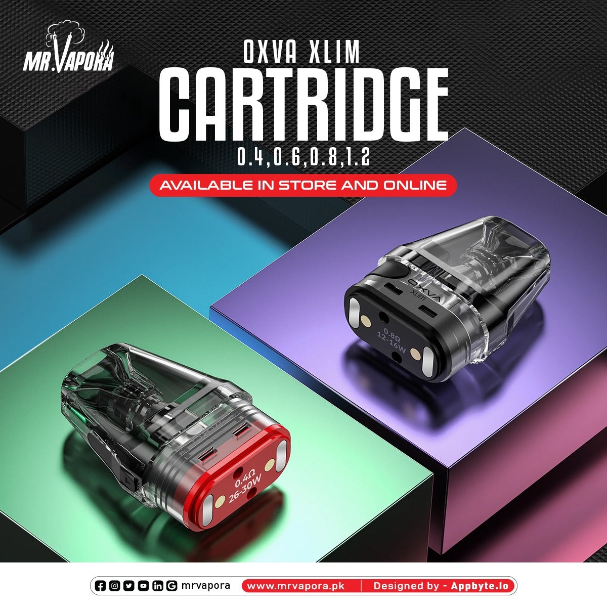 OXVA - XLIM V2 CARTIDGES - Gulshans - Since 1985