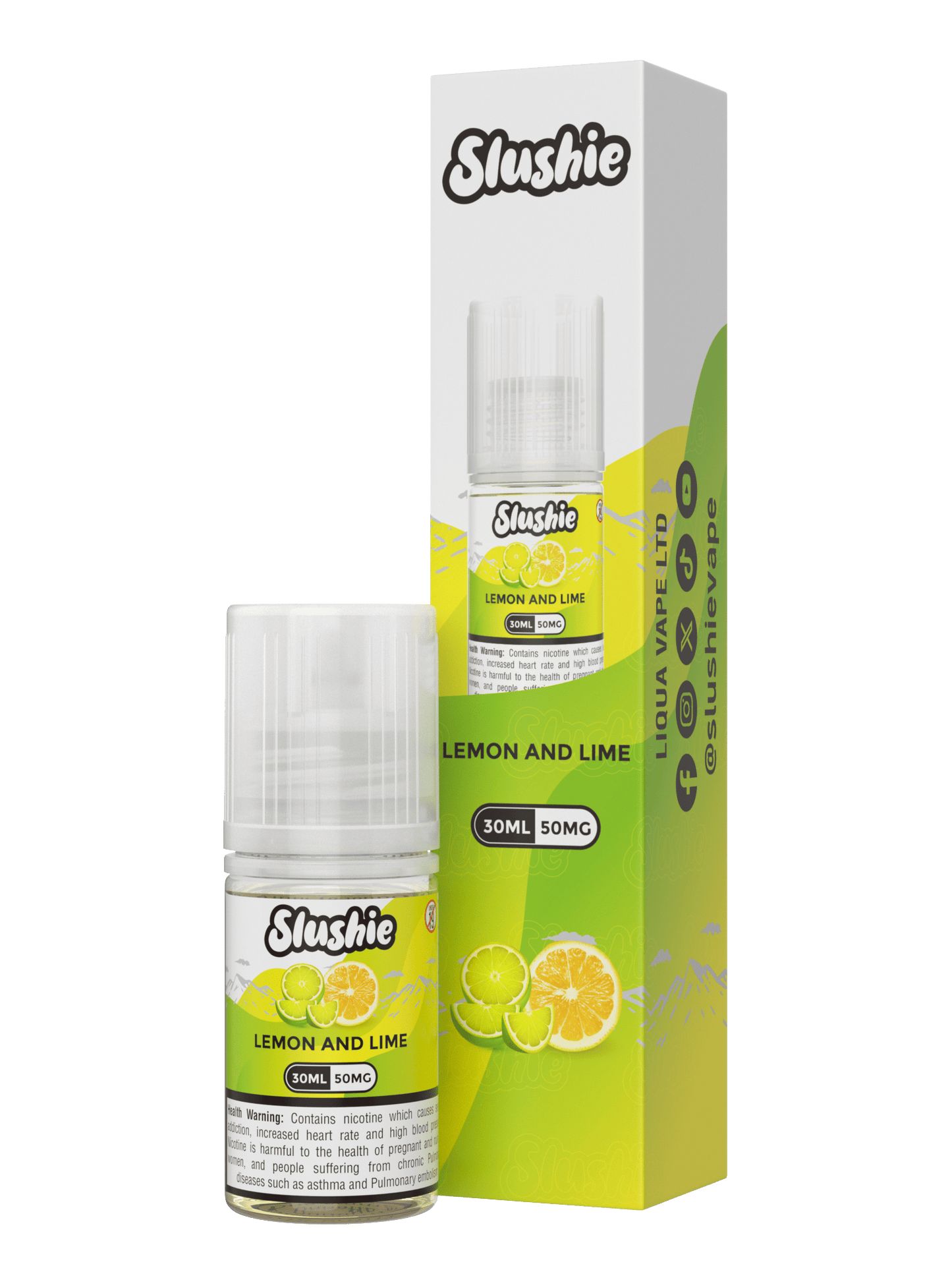 SLUSHIE - Lemon and Lime 30ML