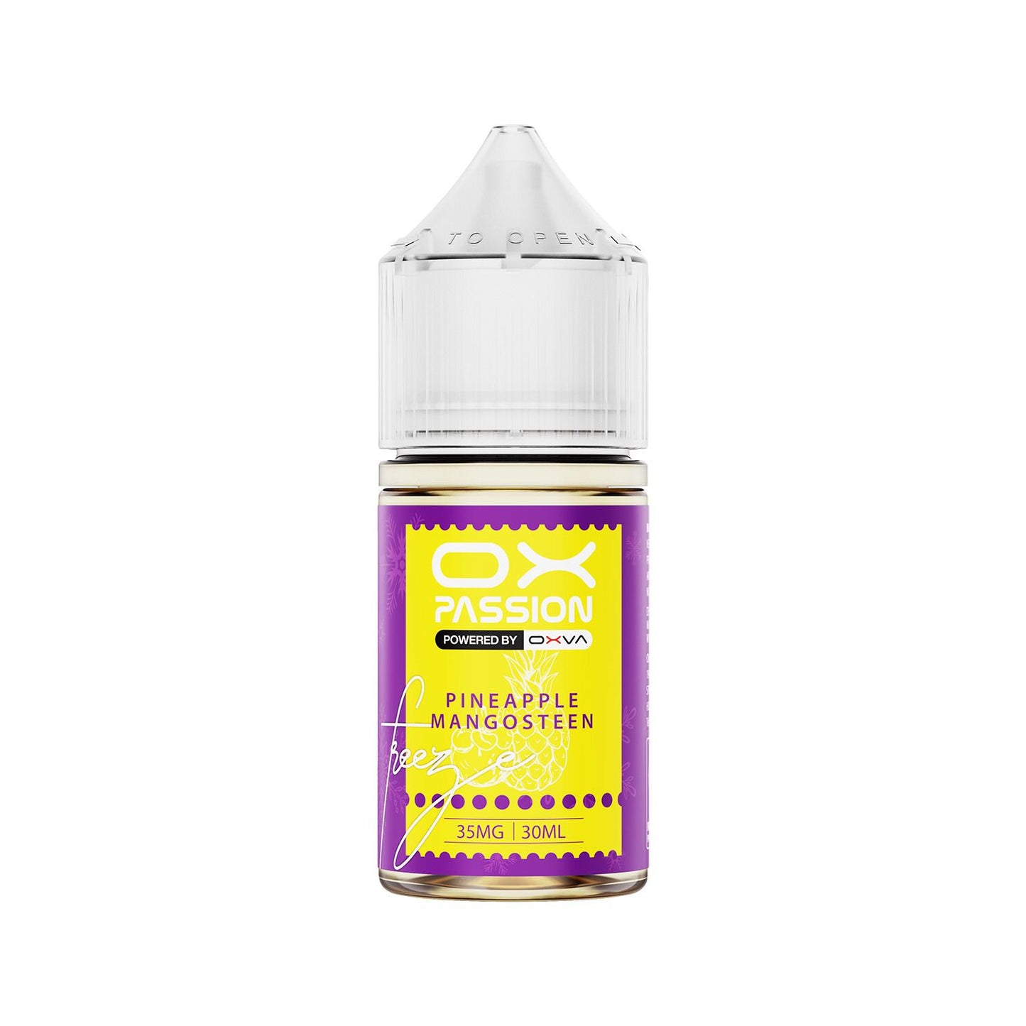 OXVA PASSION FREEZE PINEAPPLE MANGOSTEEN 55MG 30ML