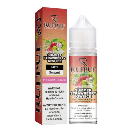 RufPuf Summer Strawberry Kiwi Ice – 60ml - Gulshans - Since 1985