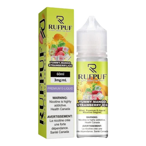 RUFPUF YUMMY MANGO STRAWBERRY ICE 60ML - Gulshans - Since 1985