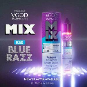 VGOD NEW MIX SERIES BLUE RAZZ SALTNIC 30ML - Gulshans - Since 1985