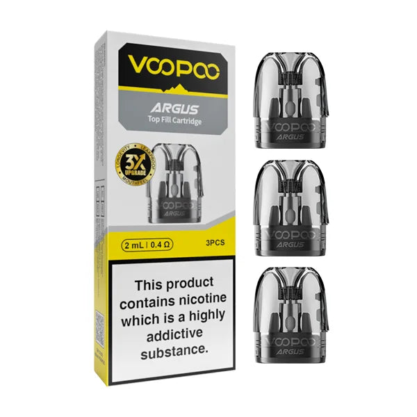 VOOPOO ARGUS TOP FILL CARTRIDGE 3ML - Gulshans - Since 1985