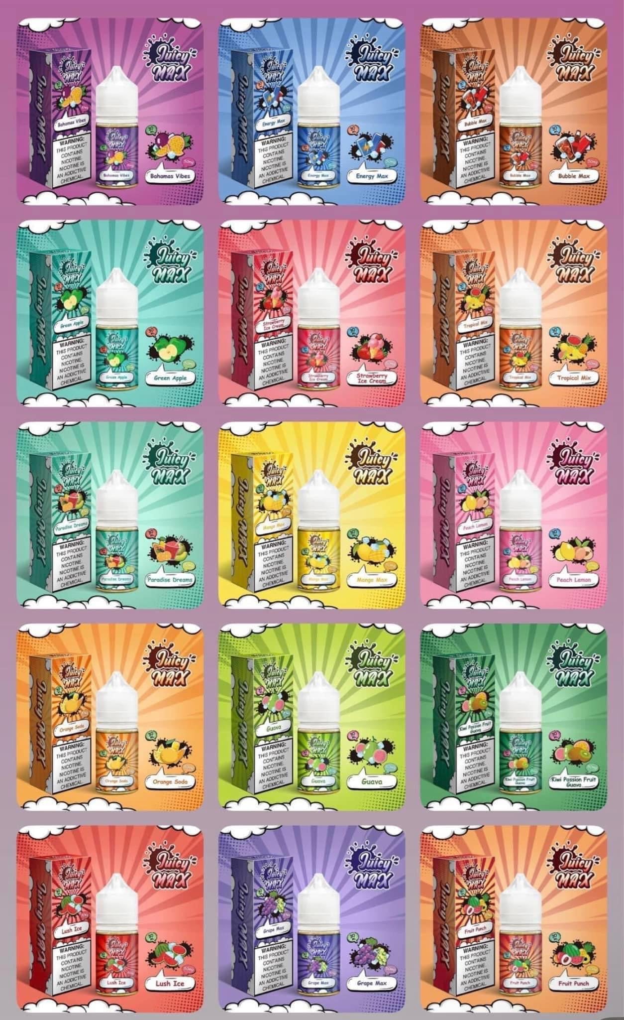 JUICY MAX 30ML 30MG - Gulshans - Since 1985