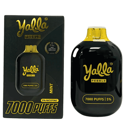 YALLA DISPOSABLE 7000 PUFFS - MINT ICE - Gulshans - Since 1985