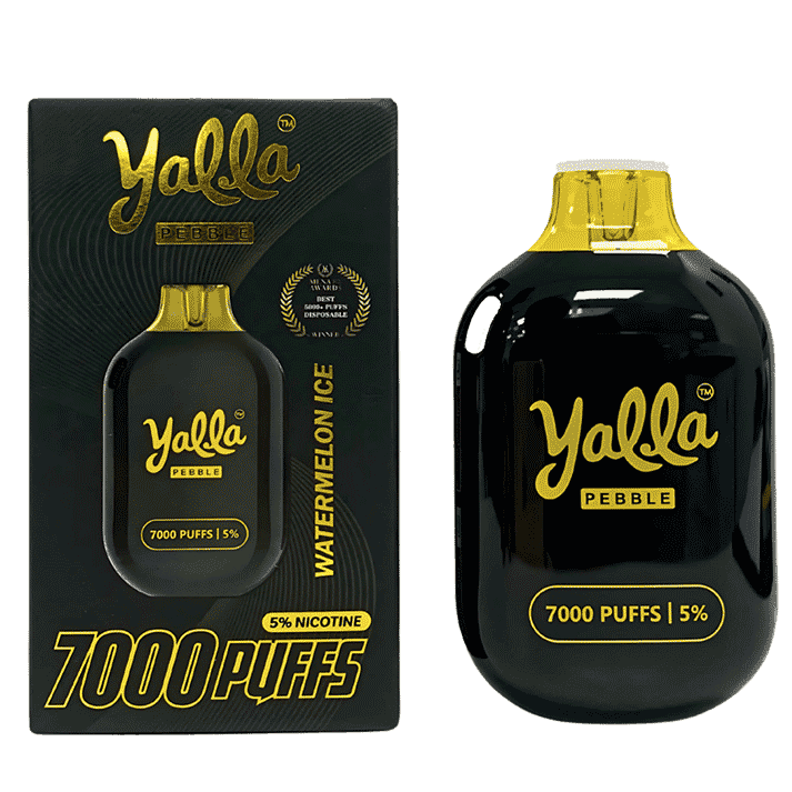 YALLA DISPOSABLE 7000 PUFFS - WATERMELON - Gulshans - Since 1985