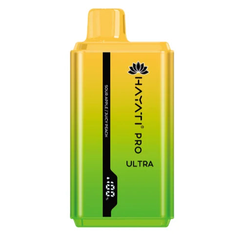 HAYATI PRO ULTRA SOUR APPLE/ JUICY PEACH 15000 PUFFS - Gulshans - Since 1985