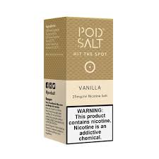 PODSALT - VANILLA 25MG 30ML UK