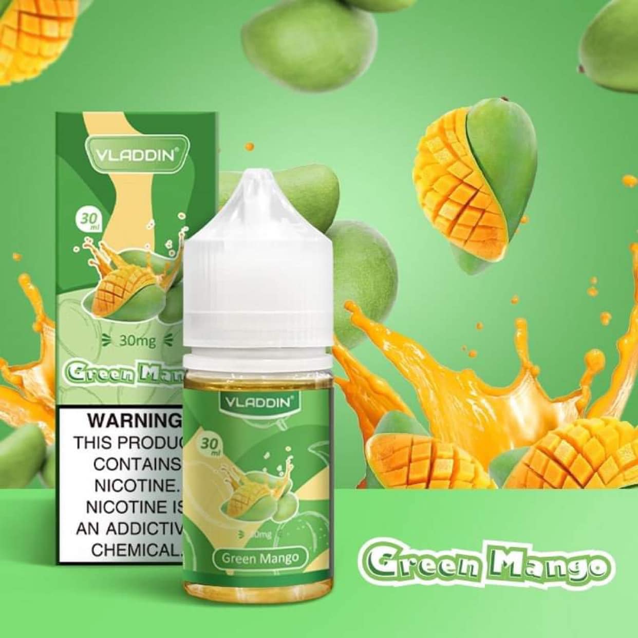 VLADDIN GREEN MANGO 50MG 30ML