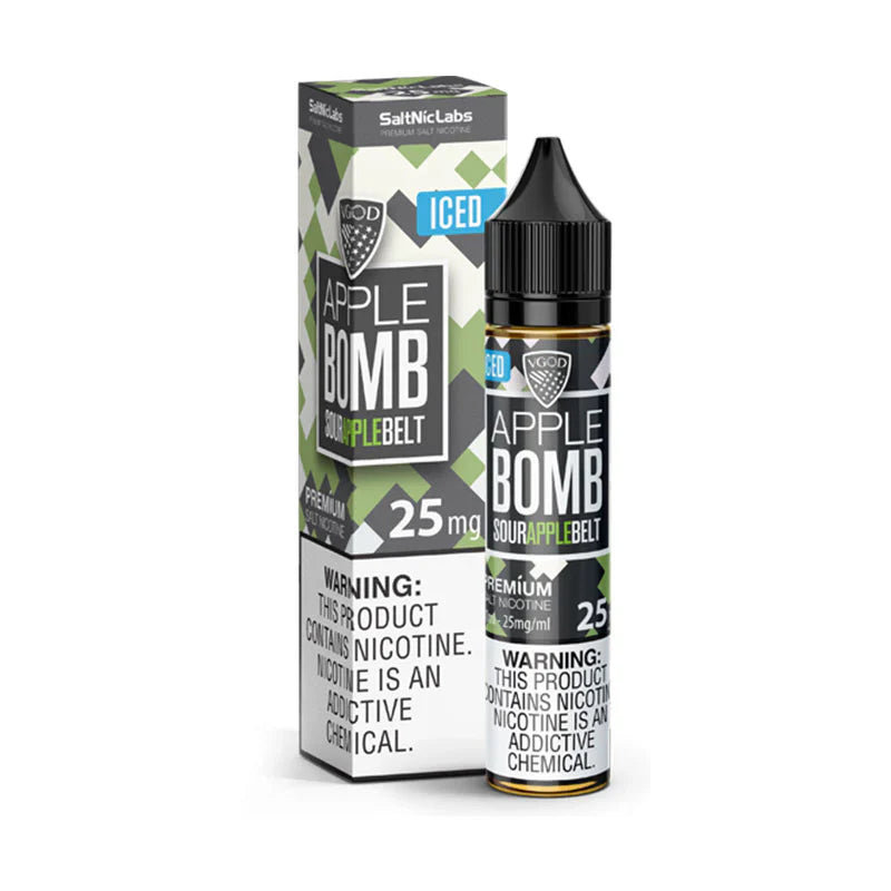 VGOD APPLE BOMB ICED SALTNIC E-LIQUID 30ML