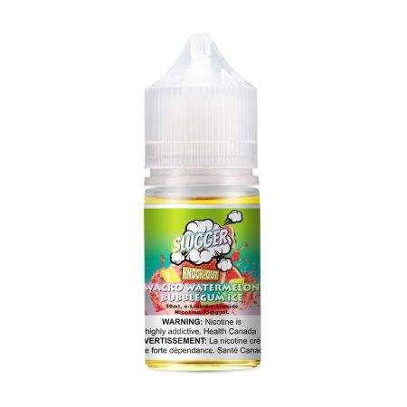 SLUGGER KNOCKOUT WACKO WATERMELON BUBBLEGUM ICE 35MG  30ML