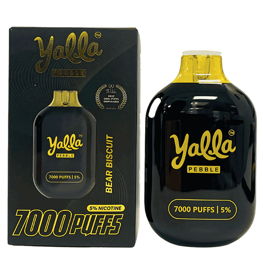 YALLA DISPOSABLE 7000 PUFFS -BEAR BISCUIT - Gulshans - Since 1985