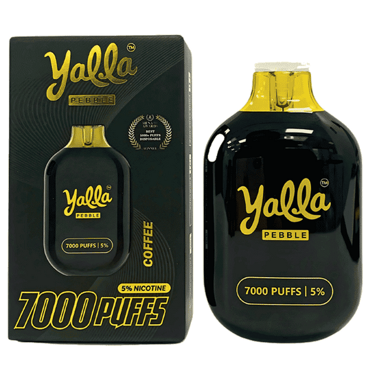 YALLA DISPOSABLE 7000 PUFFS -COFFEE - Gulshans - Since 1985