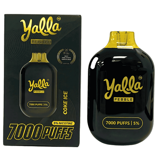 YALLA DISPOSABLE 7000 PUFFS -COKE ICE - Gulshans - Since 1985