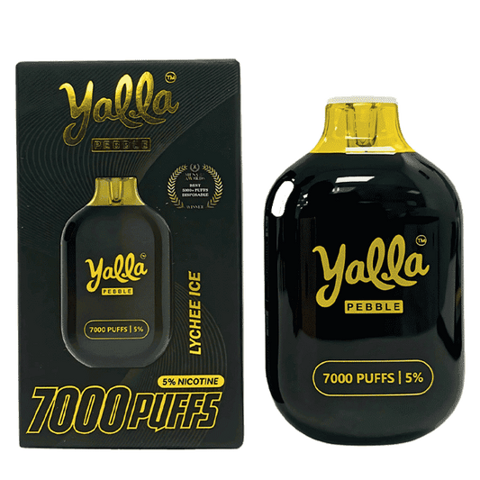 YALLA DISPOSABLE 7000 PUFFS - LYCHEE ICE - Gulshans - Since 1985