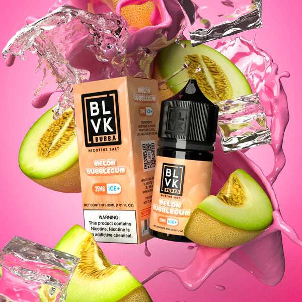 BLVK Bubba Salt - Melon Bubblegum Ice 30ml