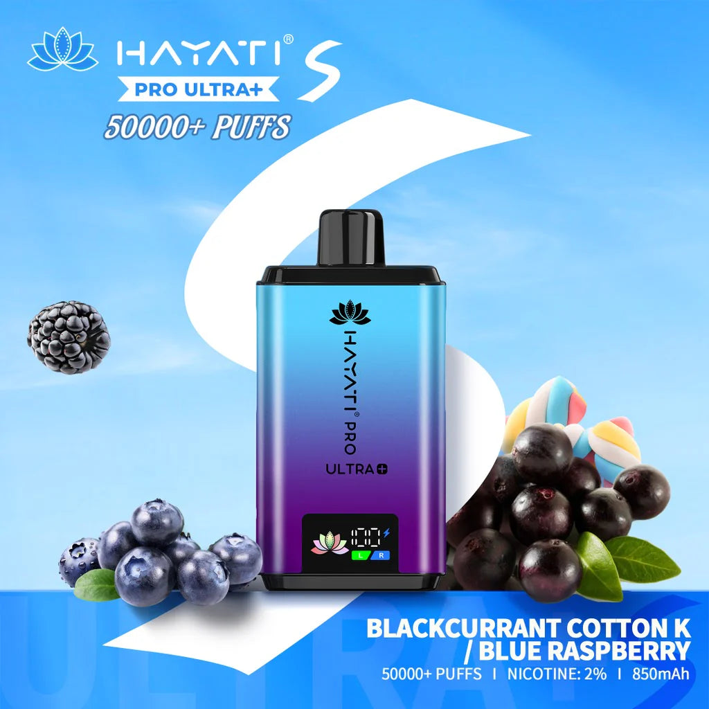 Hayati Pro Ultra Plus S- 𝟓𝟎K Puffs Kit