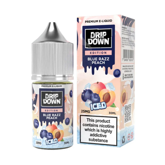 Drip Down Blue Razz Peach Ice 30Ml Edition Series
