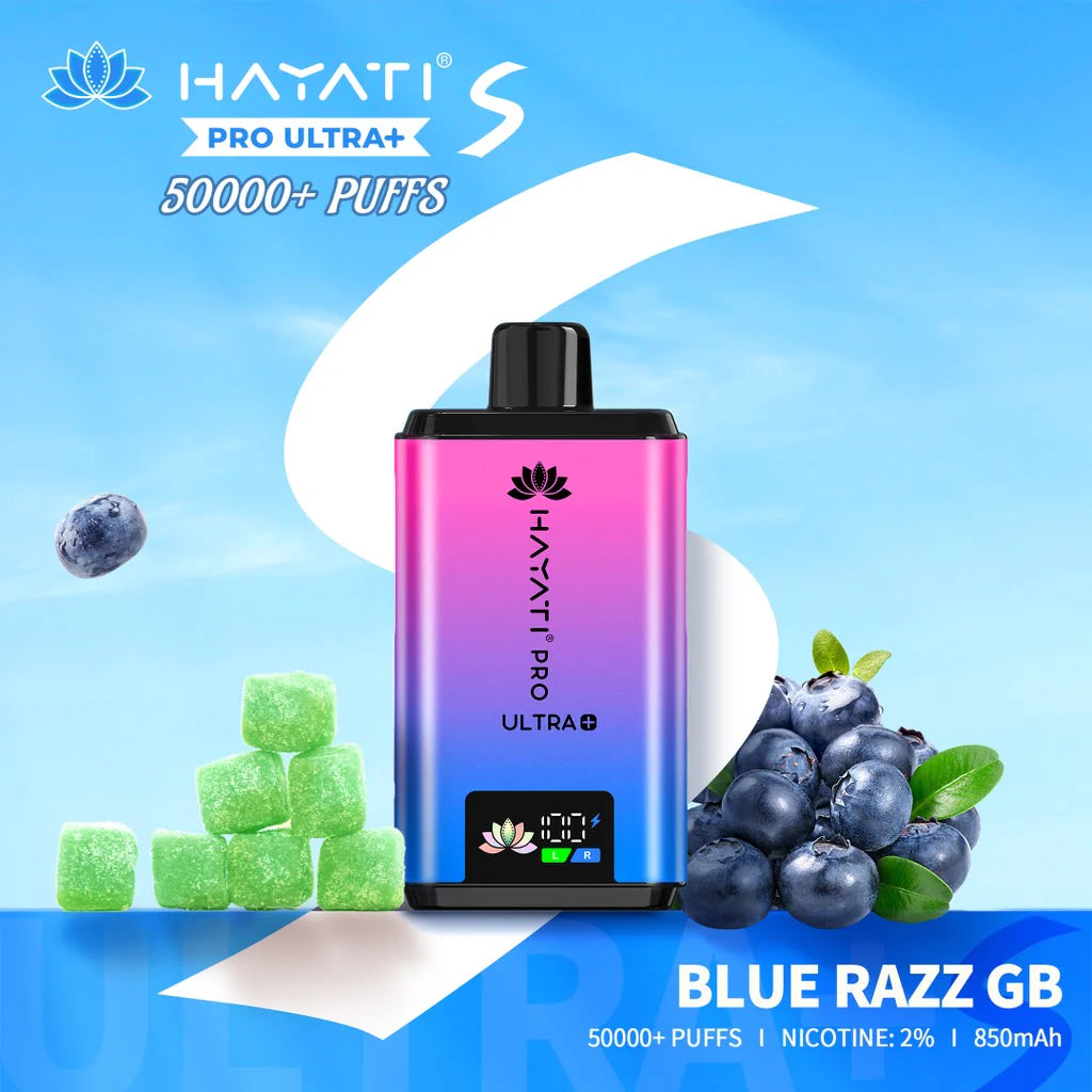Hayati Pro Ultra Plus S- 𝟓𝟎K Puffs Kit