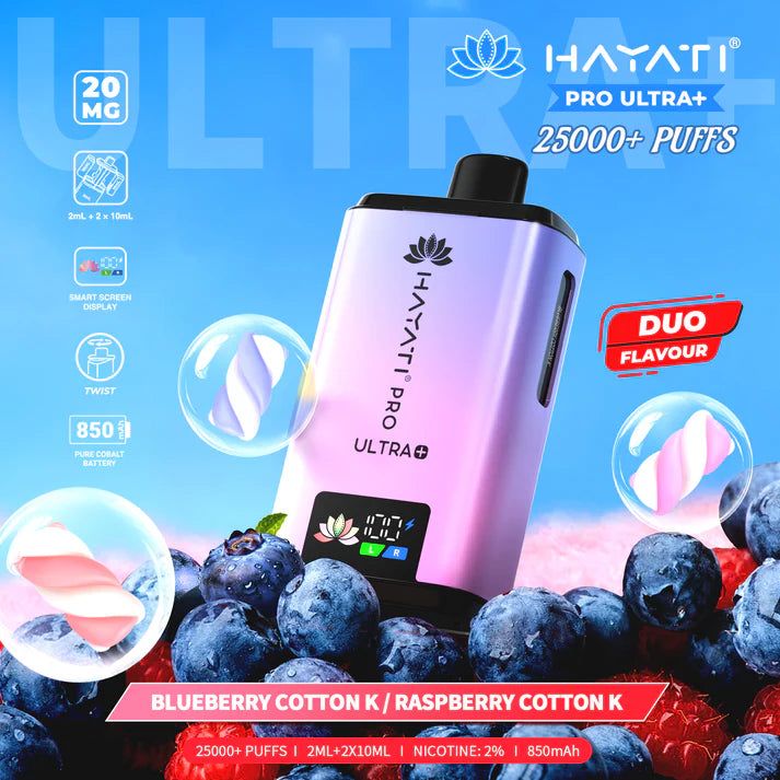 HAYATI PRO ULTRA+ 25000 Puffs