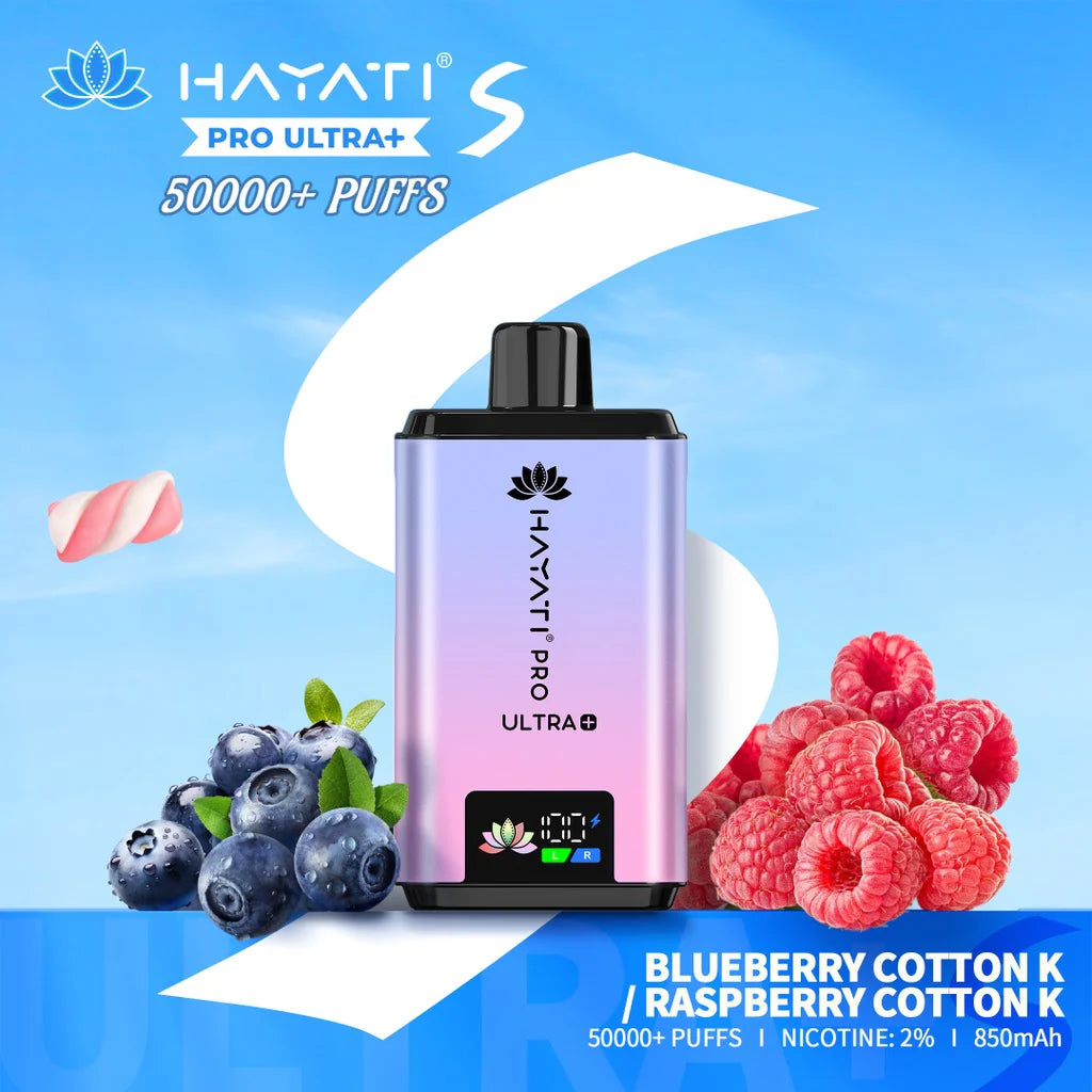 Hayati Pro Ultra Plus S- 𝟓𝟎K Puffs Kit