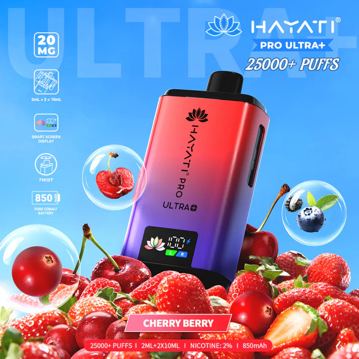 HAYATI PRO ULTRA+ 25000 Puffs