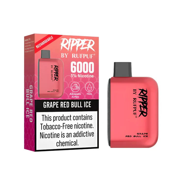 RIPPER BY RUFPUF - Disposable 6000 Puffs 5%