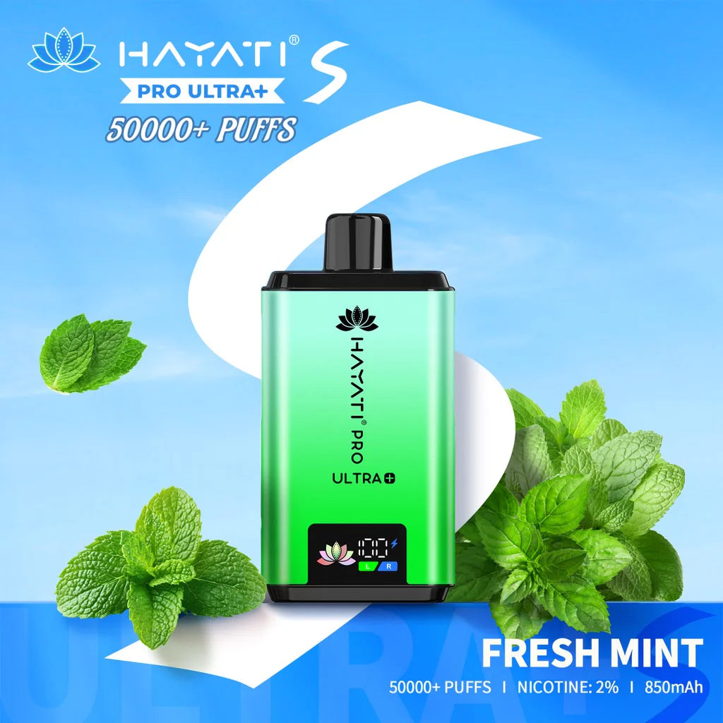 Hayati Pro Ultra Plus S- 𝟓𝟎K Puffs Kit