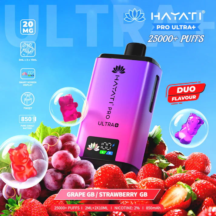HAYATI PRO ULTRA+ 25000 Puffs