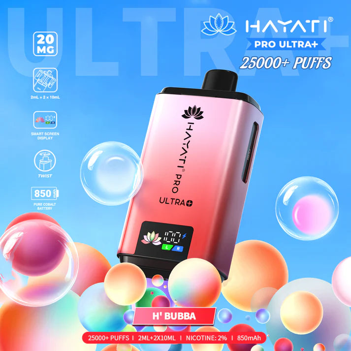 HAYATI PRO ULTRA+ 25000 Puffs