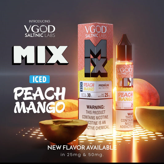 VGOD NEW MIX SERIES PEACH MANGO SALTNIC 30ML