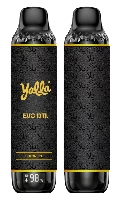 YALLA EVO DTL DISPOSABLE 12000 PUFFS - LEMON ICE - Gulshans - Since 1985