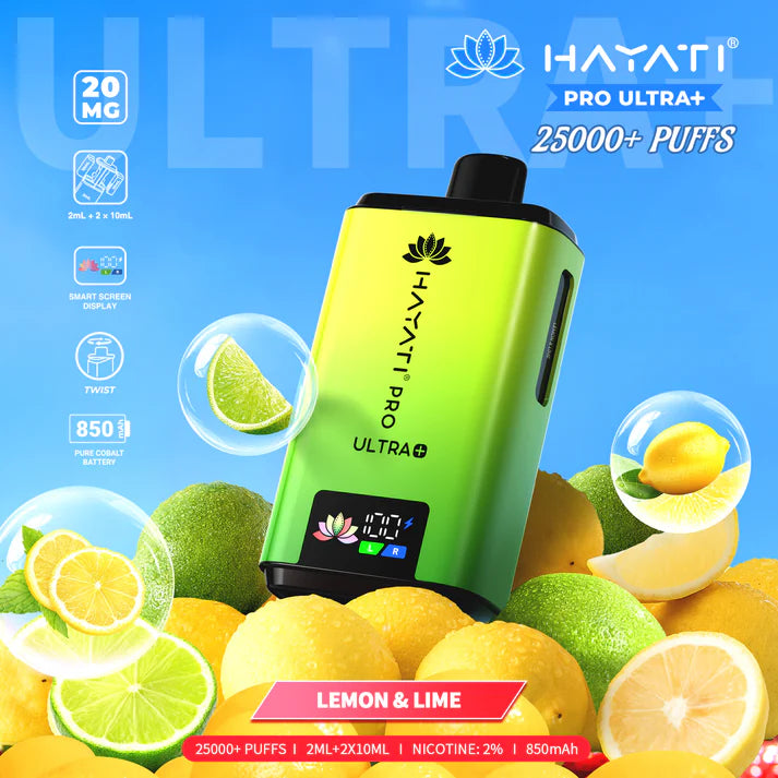 HAYATI PRO ULTRA+ 25000 Puffs