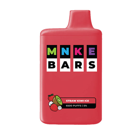 MNKE Bars Disposable Vape – Strawberry Kiwi Ice - Gulshans - Since 1985
