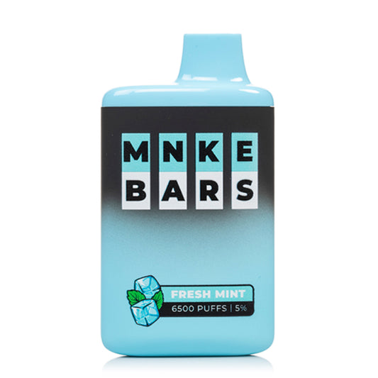 MNKE Bars Disposable Vape – Fresh Mint - Gulshans - Since 1985