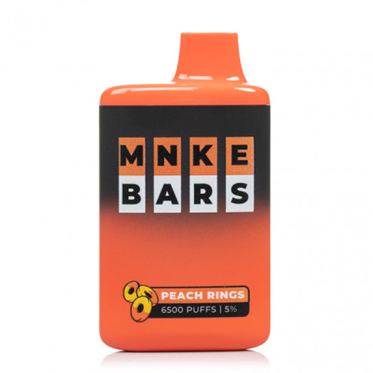 MNKE Bars Disposable Vape – Peach Rings - Gulshans - Since 1985