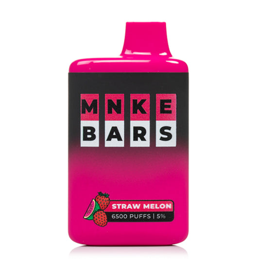 MNKE Bars Disposable Vape – Straw Melon - Gulshans - Since 1985