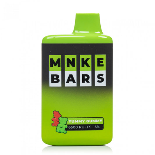 MNKE Bars Disposable Vape – Yummy Gummy - Gulshans - Since 1985