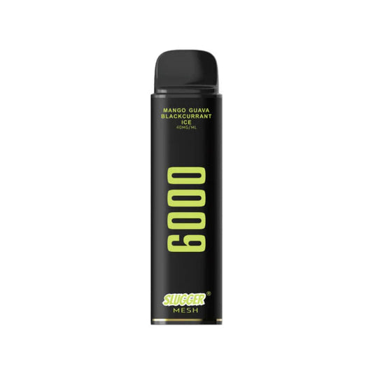 SLUGGER DISPOSABLE MANGO GUAVA BLACKCURRANT ICE 6000 PUFFS 40MG - Gulshans - Since 1985