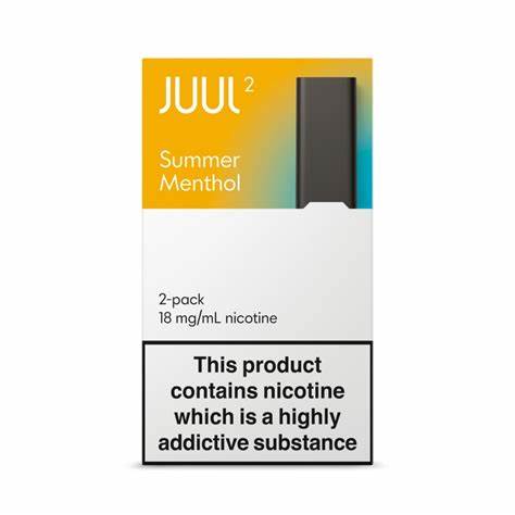 JUUL2 Summer Menthol Flavour Pods