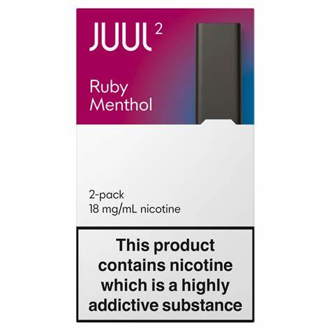 JUUL2 Ruby Menthol Flavour Pods