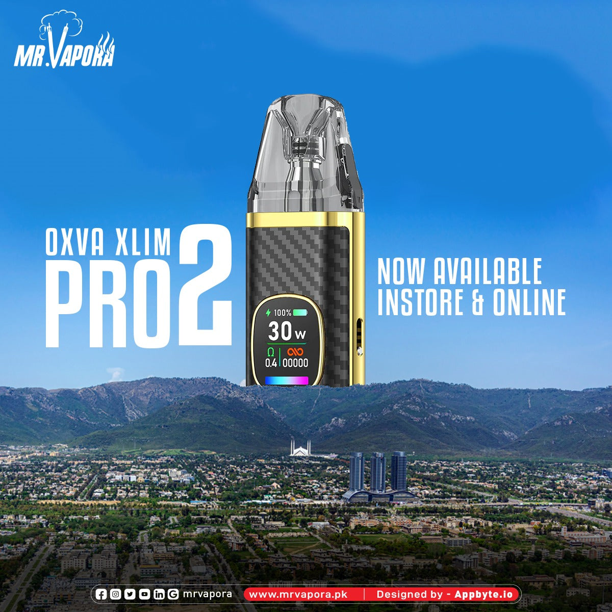 Oxva Xlim Pro 2 Pod System Kit at Best Price - MrVapora.pk