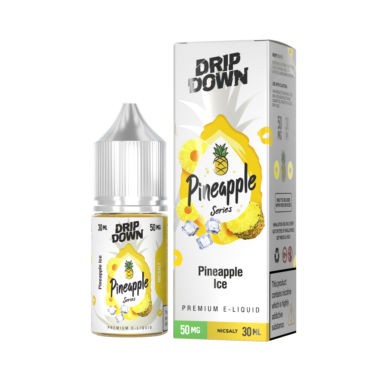 DRIP DOWN PINEAPPLE SERIES PINEAPPLE ICE 30MG,50MG - 30ML - Gulshans - Since 1985