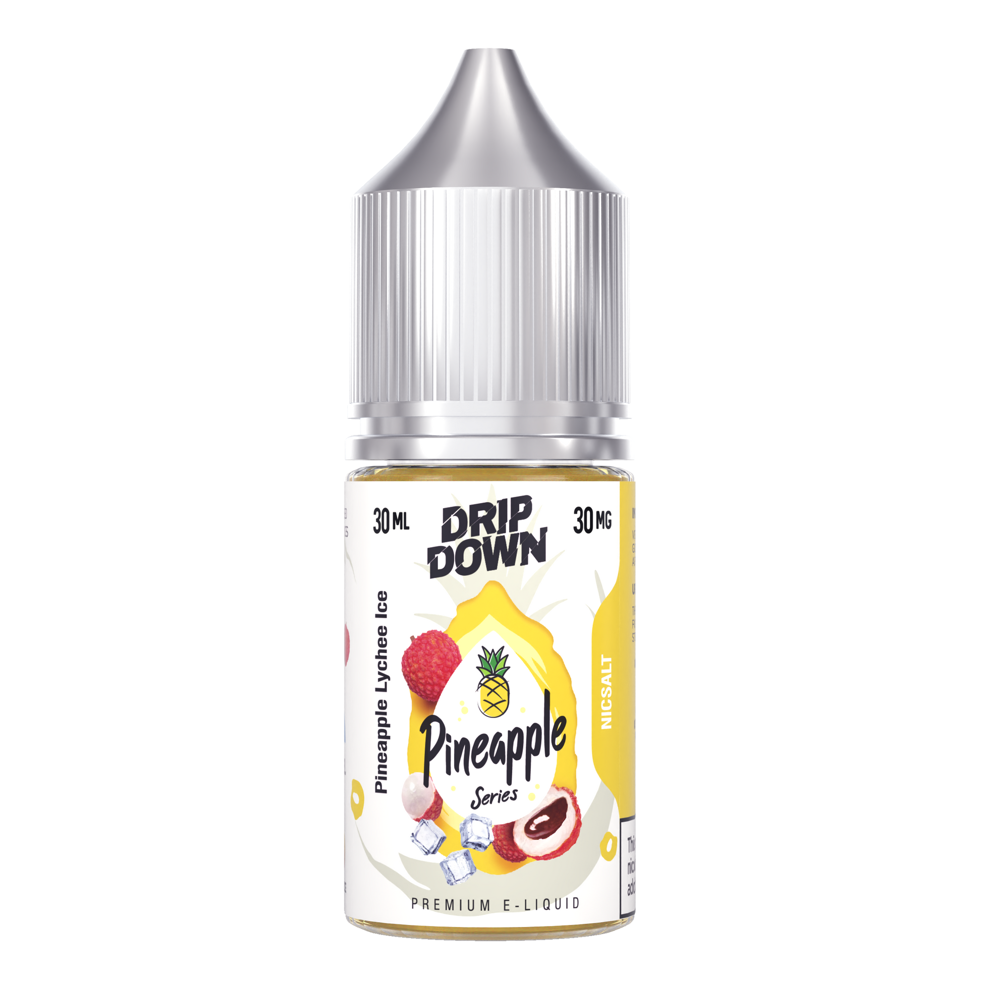 DRIP DOWN PINEAPPLE SERIES PINEAPPLE LYCHEE ICE 30MG,50MG - 30ML - Gulshans - Since 1985