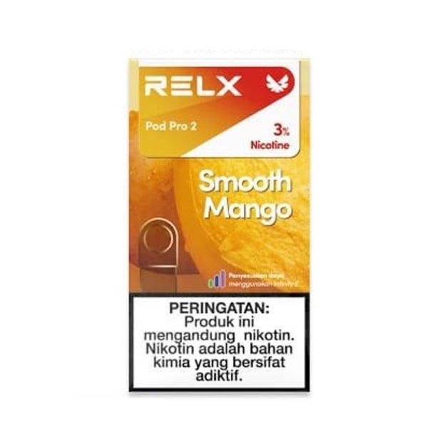 RELX Pod Pro – Smooth Mango – 3% Nicotine