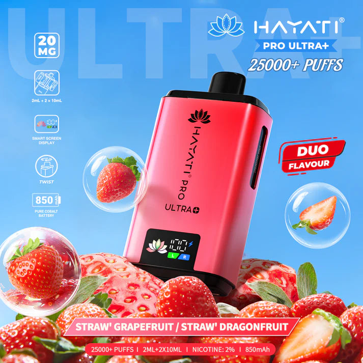 HAYATI PRO ULTRA+ 25000 Puffs