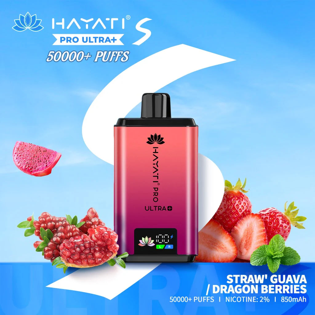 Hayati Pro Ultra Plus S- 𝟓𝟎K Puffs Kit