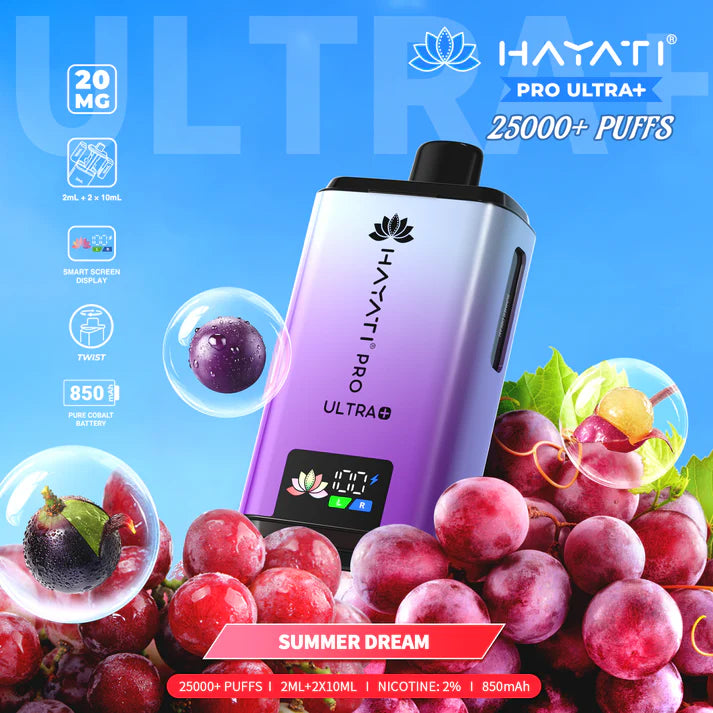 HAYATI PRO ULTRA+ 25000 Puffs