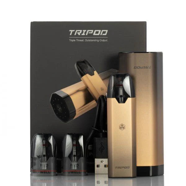 UWELL TRIPOD PCC STARTER KIT BLACK & GOLD