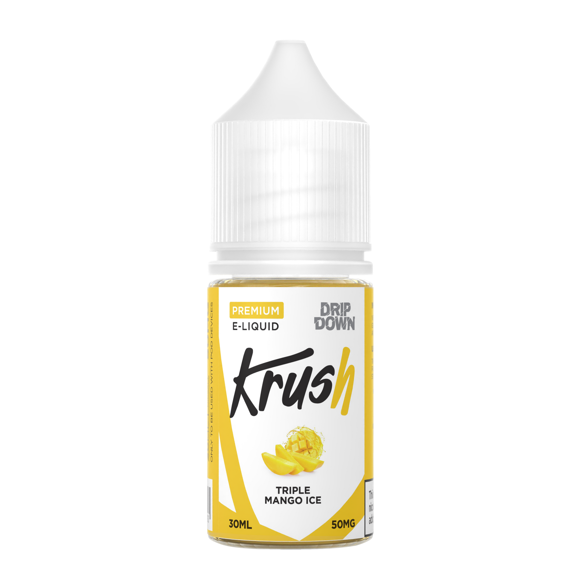 DRIP DOWN KRUSH SERIES TRIPLE MANGO ICE 30MG,50MG - 30ML - Gulshans - Since 1985